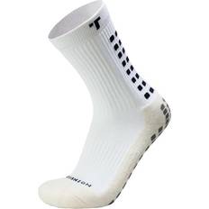 TRUsox 3.0 Grip Mid Calf Length Socks - White