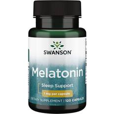 Swanson Herbal Supplement Promoting Relaxation & Sleep Support 120 stk