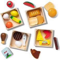 Food Groups Wooden Play Food