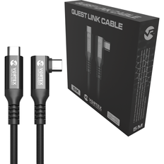 Usb c quest Vortex Virtual Reality Quest Link USB C - USB C 3.2 M-M Angled 5m