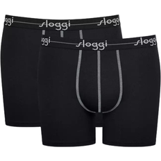 Sloggi Men Start Shorts 2-pack - Black