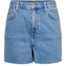 JDY Loose Fit Shorts - Blue/Light Blue Denim