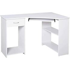 Homcom L Shaped Corner Writing Desk 70x120cm