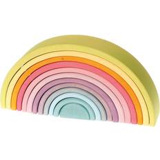 Bois Formes en Mousse Grimms Rainbow Large Pastel