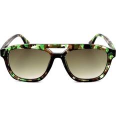 Converse SCO295 Gree Men's Sunglasses - Striped Green/Black