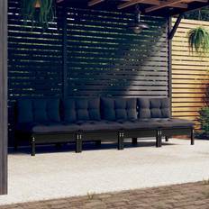 vidaXL 4-Sitzer-Gartensofa Lounge-Set