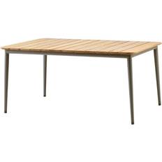 Grå - Teak Haveborde Cane-Line Core spisebord, 160x90