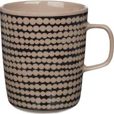 Marimekko Tazas Marimekko Räsymatto 25 cl Tierra-negro Taza