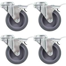 VidaXL Værktøjstavler vidaXL drejehjul med bolthul 8 stk. 75 mm