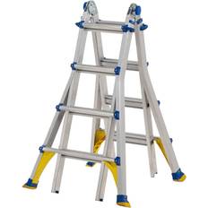 Werner 75064 Multi-purpose Telescopic Combination Ladder-4x4