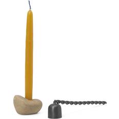 Candelabros Ferm Living Libre Kerzenhalter Geschenkset Mehrfarbig 5x3x15 cm Candelabro