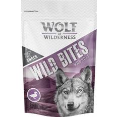 Wolf of Wilderness Comida para perros Mascotas Wolf of Wilderness Wild Bites Snacks 3 x 180 g - Frango Pato