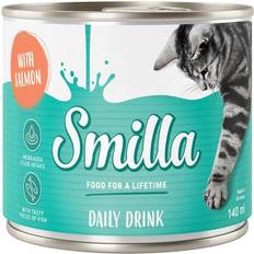 Smilla Animali domestici Smilla Drink Per Gatti Pacco Misto 24 x 140 ml (Mix 3 Gusti)