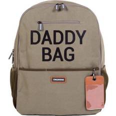 Vert Sacs à Langer Childhome Daddy Bagpack Sac à Langer Canvas Kaki