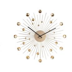 Karlsson Relojes de pared Karlsson Redondo Metal Sunburst 50 cm Reloj de pared