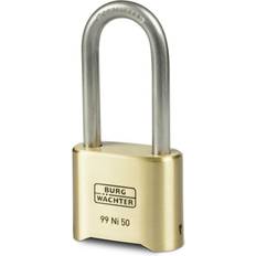 Sécurité BURG WÄCHTER Cadenas 51.90 mm Laiton Avec Serrure 50 mm