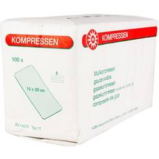 NOBAMED Paul Danz AG Mullkompressen 10x20cm 8-fac