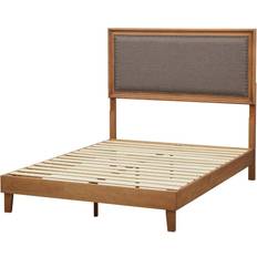 Queen rustic bed frame Buylateral Queen Shaye Rustic Bed