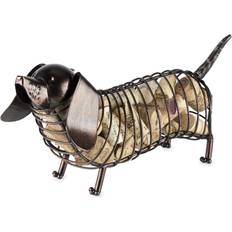 True Brands Woof Dachshund Wine Cork Holder