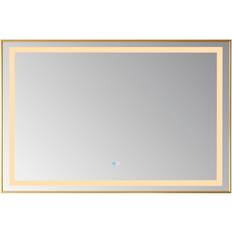 Interior Details Vinnova 48" Rectangular Lighted Accent Bathroom/Vanity Wall Mirror