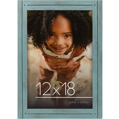 Turquoise Photo Frames Americanflat 12x18 Poster Hampton Turquoise Photo Frame