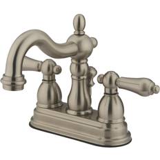 Kingston Brass KS1608AL 4 in Centerset Bathroom Faucet Brushed Nickel Brushed Nickel