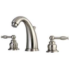 Taps Kingston Brass GKB988KL Widespread Bathroom Faucet Brushed Nickel Brushed Nickel