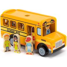 Buses Brybelly Toy Block Sets Back to School Bus