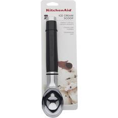 KitchenAid Black ABS Plastic/Stainless Steel Ice Cream Scoop