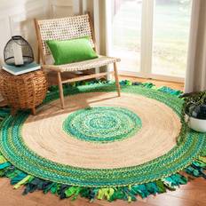 Safavieh Cape Cod Collection Natural, Green