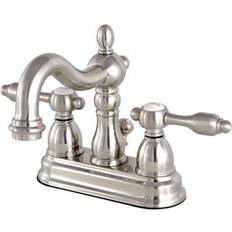 Kingston Brass KS1608TAL 4 in Centerset Bathroom Faucet Brushed Nick Brushed Nickel