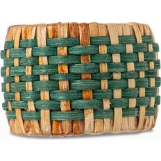 Green Napkin Rings Juliska Woven Napkin Ring Servilletero