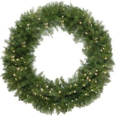 Transparent Decorations Northlight Seasonal Pre-Lit Pine Artificial Christmas Wreath Warm Traditional Decoration