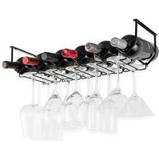 Wallniture Piccola Under Cabinet Glasses Holder Wine Rack