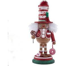 Rood Notenkrakers Kurt Adler Hollywood Nutcracker Gingerbread Boy 14 in