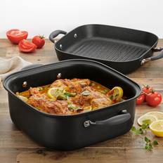 Non-stick Grilling Pans Anolon Advanced Nonstick 2-in-1 Square