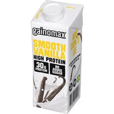 Vanilje Sports- & Energidrikker Gainomax Smooth Vanilla High Protein Drink 250ml 16 st