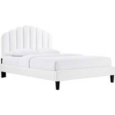 White Bed Frames modway Daisy Collection MOD-6287-WHI