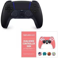 PlayStation 5 Game Controllers Sony Playstation DualSense Controller in Black with Skins Voucher