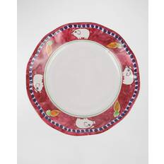 Vietri Melamine Campagna Porco Salad Dessert Plate