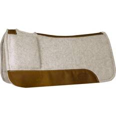 Pads Mustang Contoured Wool Felt Saddle Pad with XRD Shims