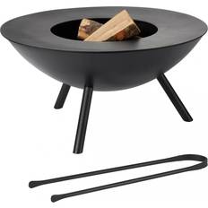 Flames Set Fire Pit L with Cover and Tong