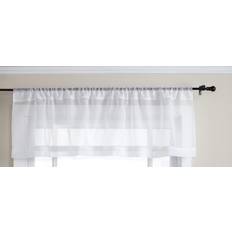 Solid Colours Valances Elegance Sheer Voile, X