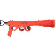 Trælegetøj Gummifigurer Trespass Titan Dog Tennis Ball Launcher Red