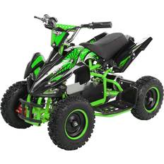ACTIONBIKES MOTORS Actionbikes Motors Elektro Quad Miniquad Kinder Racer 1000 Watt Pocket Kinderquad Pocketbike ATV Schwarz/Grün Elektro-Kinderfahrzeug