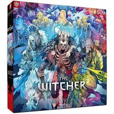 The witcher jigsaw puzzle monster faction official gaming