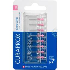 Curaprox Interdentalbürsten CPS 08 Prime Refill 8 Stück Pink 0.8 mm Durchmesser 3.2 mm Wirksamkeit Nachfüllpackung