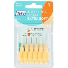 Fils Dentaires et Cure-Dents TePe Interdental Brush Extra Soft Orange 0.45 mm 6 pcs