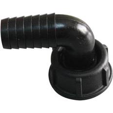 Udluftningsstuds 90° ø17mm 3/4" gevind