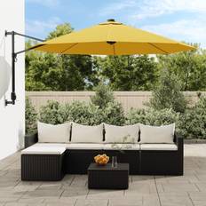Væghængt parasol vidaXL Væghængt parasol LED-lys